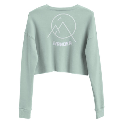 Wander Trails Cropped Fleece Sweatshirt - Wander Trails