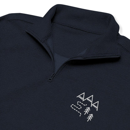 Wander Unisex fleece pullover - Wander Trails