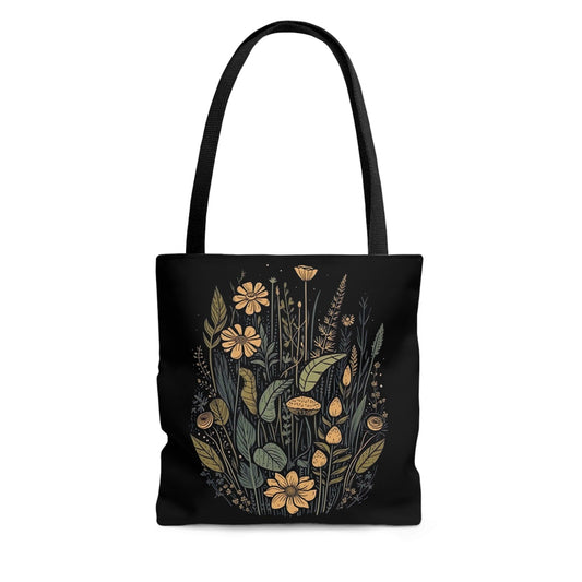 Yellow Wildflowers Tote Bag - Wander Trails