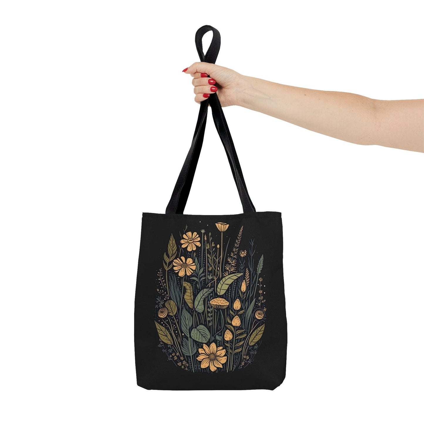 Yellow Wildflowers Tote Bag - Wander Trails