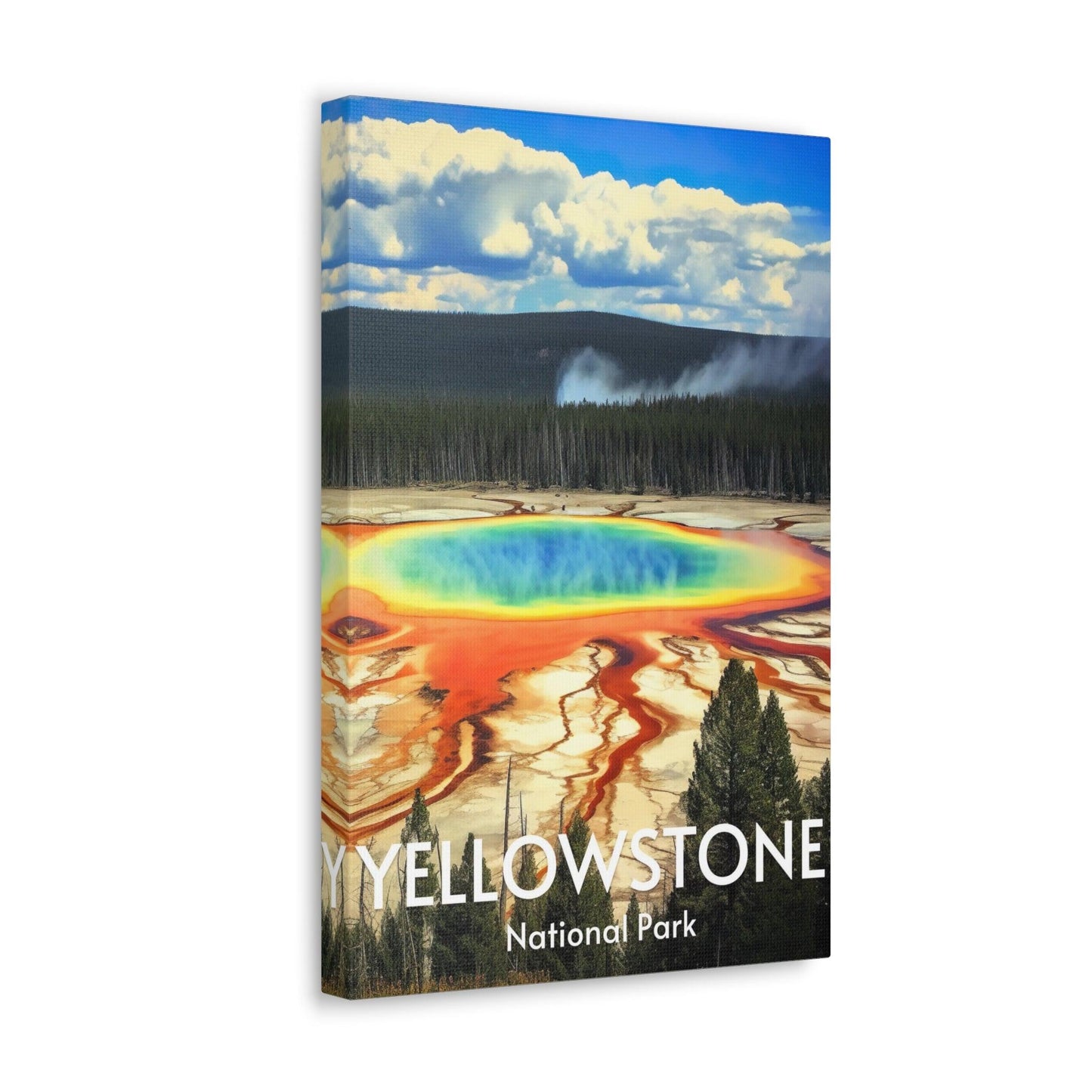 Yellowstone National Park Canvas Print - Wander Trails