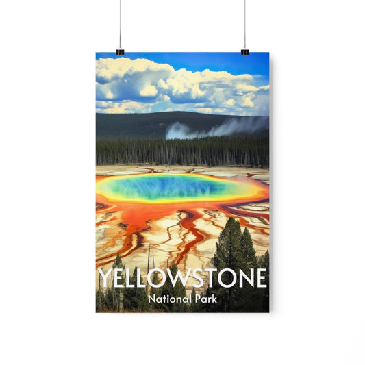 Yellowstone National Park Poster - Premium Matte Posters - Wander Trails