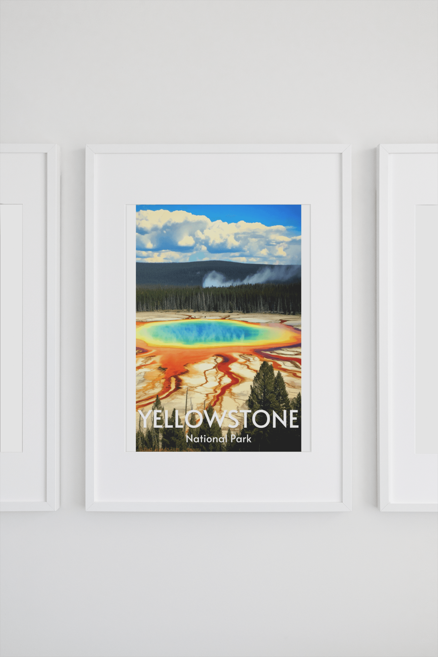 Yellowstone National Park Poster - Premium Matte Posters - Wander Trails