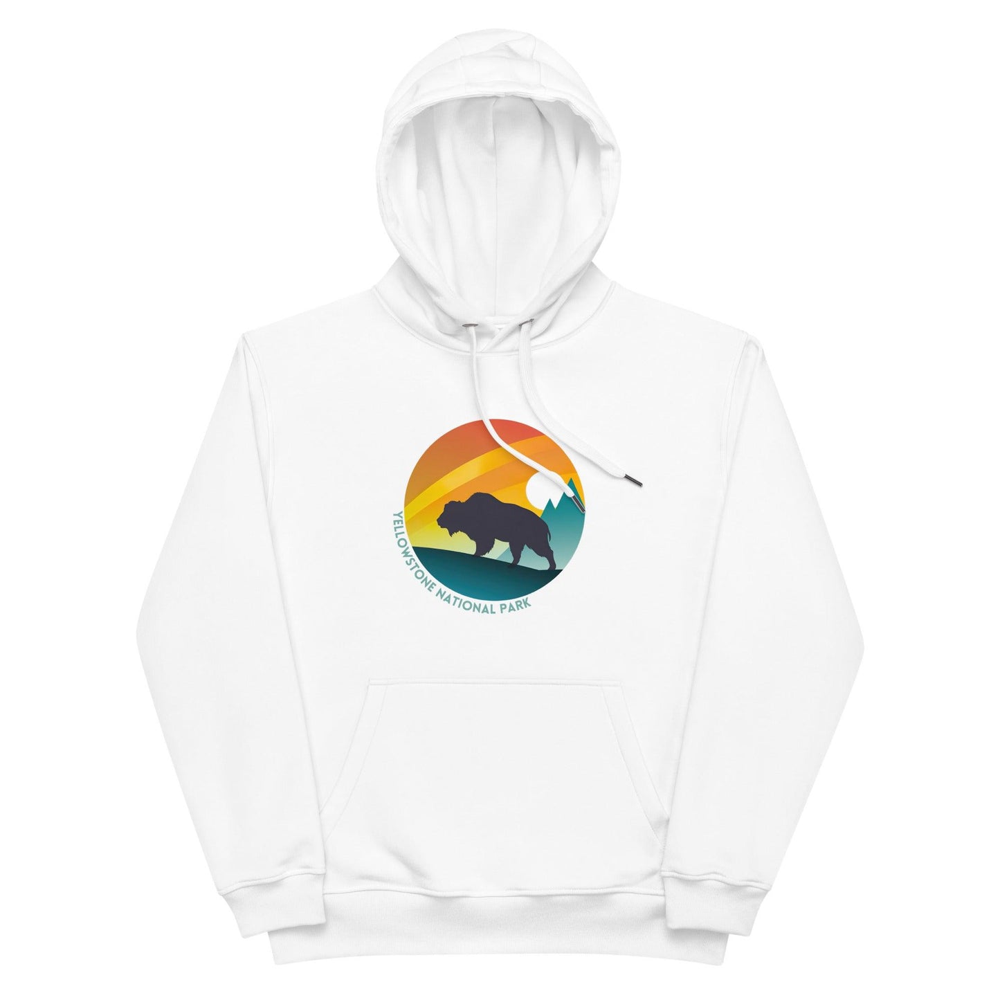 Yellowstone National Park Premium eco hoodie - Wander Trails