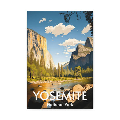 Yosemite National Park Canvas Print - Wander Trails