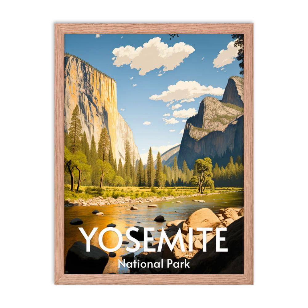 Yosemite National Park Framed poster - Wander Trails