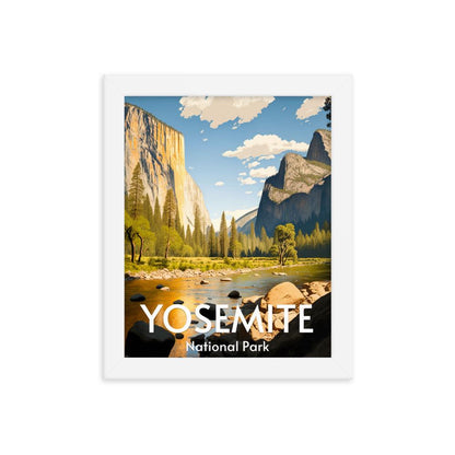 Yosemite National Park Framed poster - Wander Trails