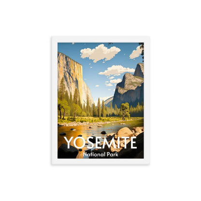 Yosemite National Park Framed poster - Wander Trails