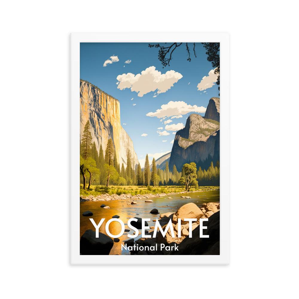 Yosemite National Park Framed poster - Wander Trails