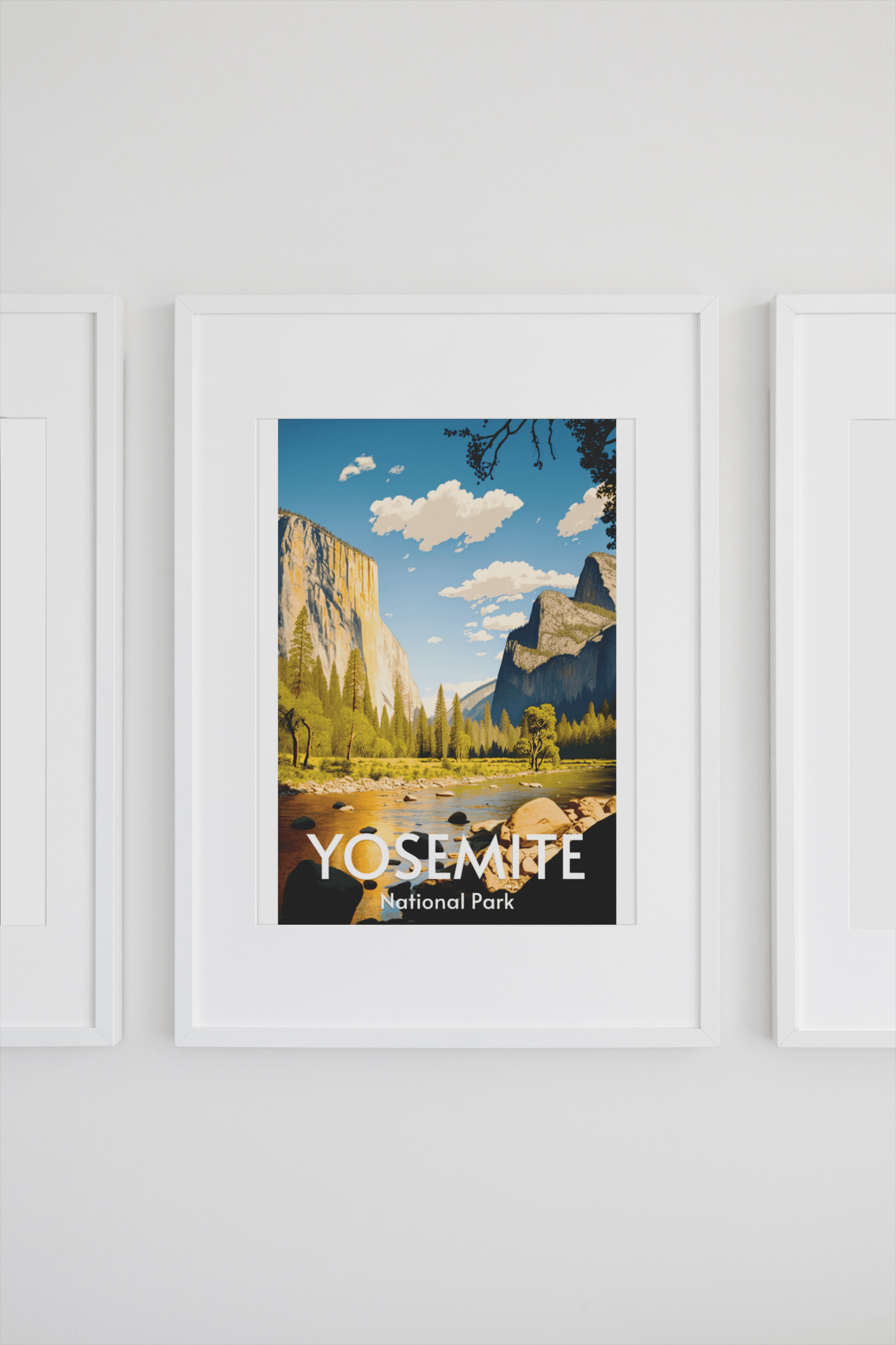 Yosemite National Park Poster - Premium Matte Posters - Wander Trails