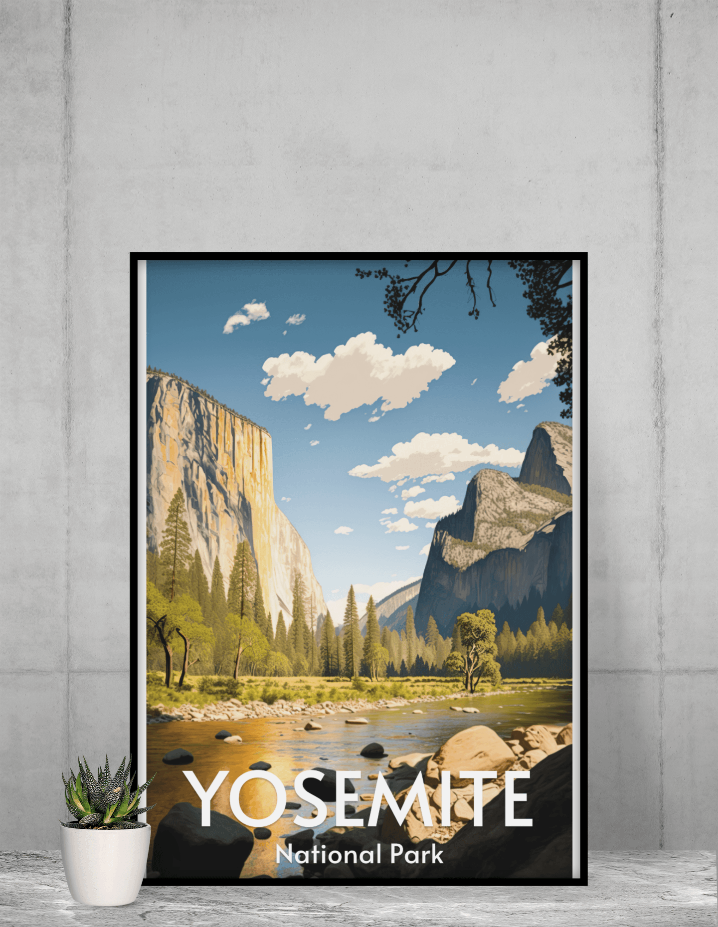 Yosemite National Park Poster - Premium Matte Posters - Wander Trails