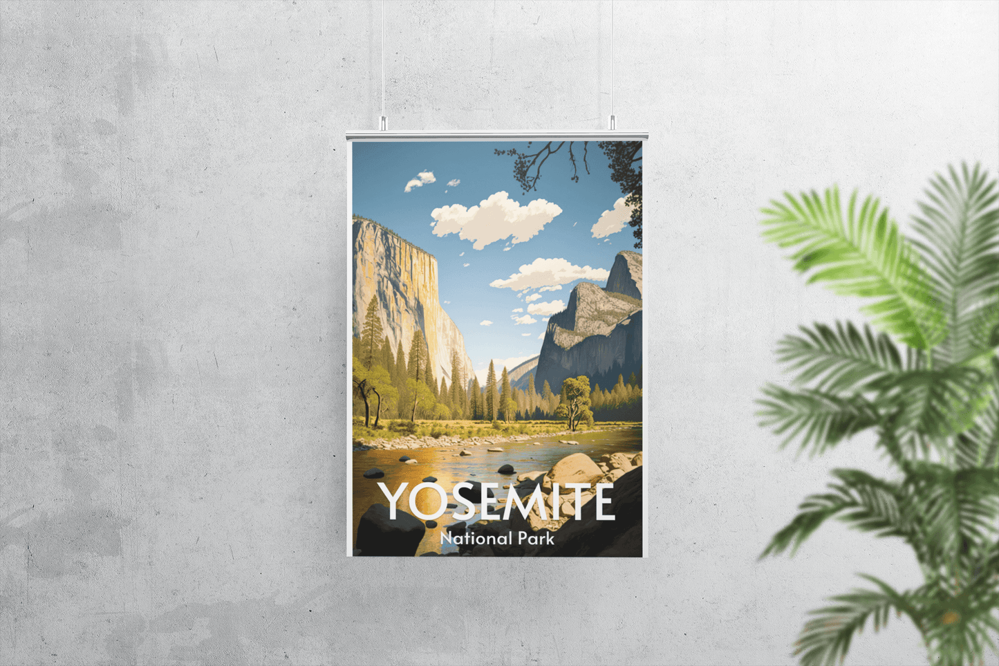 Yosemite National Park Poster - Premium Matte Posters - Wander Trails