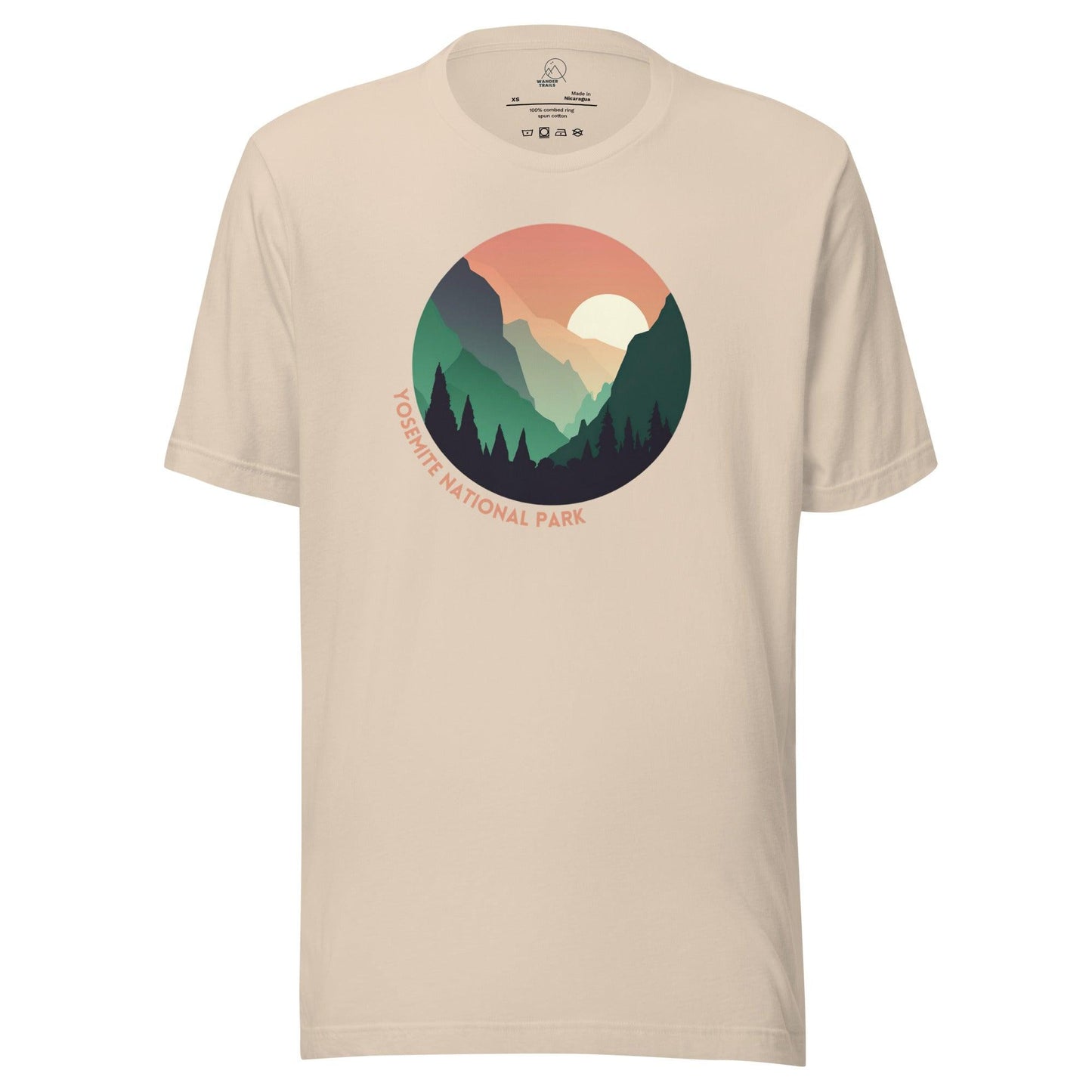 Yosemite National Park Unisex T-shirt - Wander Trails